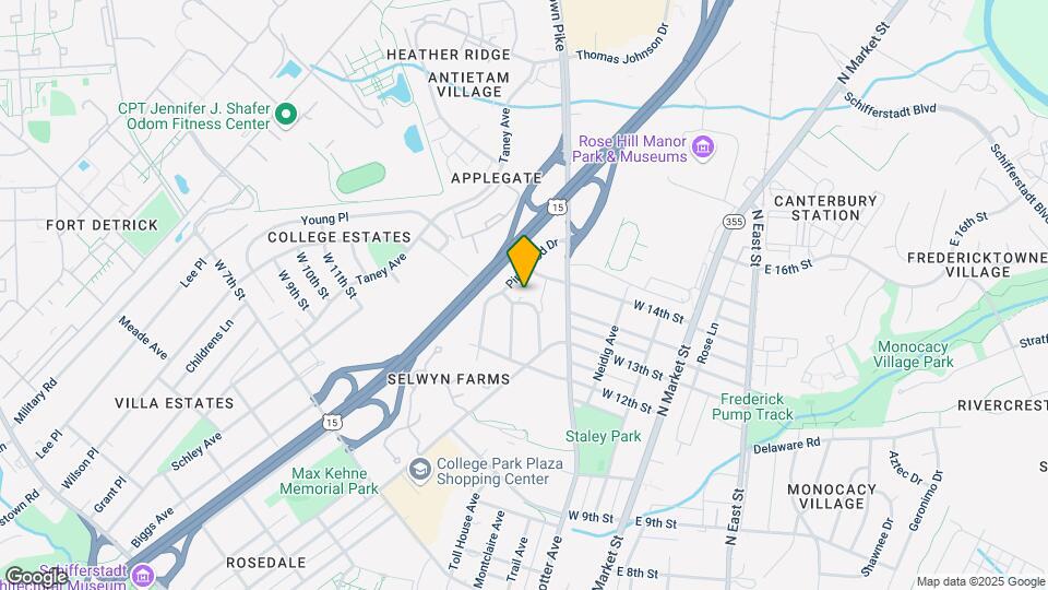 1234 Oakwood Dr Map and Location Details