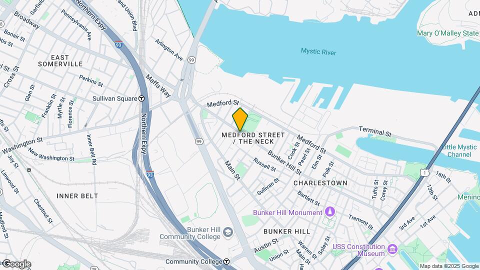 364 Bunker Hill St, Unit 3 Map and Location Details