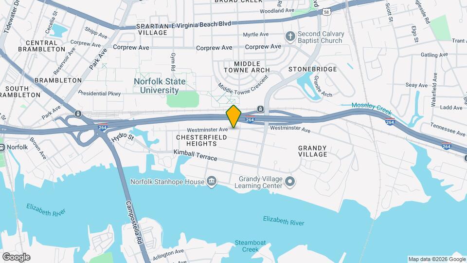 2737 Westminster Ave Map and Location Details