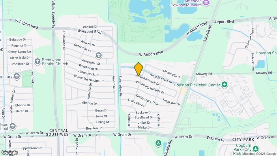 2907 Dragonwick Dr Map and Location Details