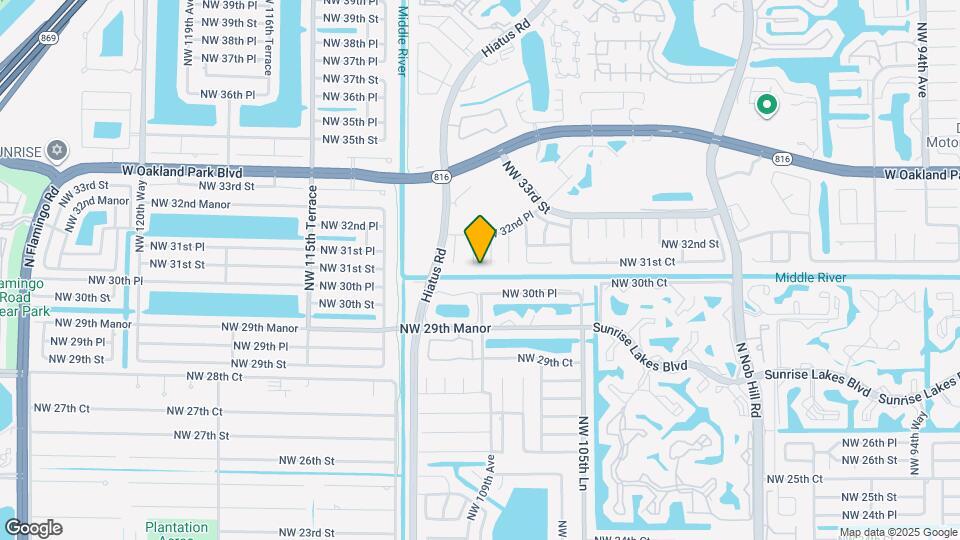 3104 NW 109th Ave Map and Location Details