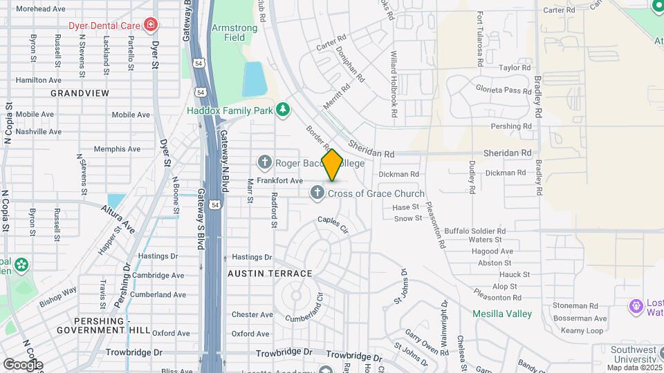 4708 Frankfort Ave Map and Location Details