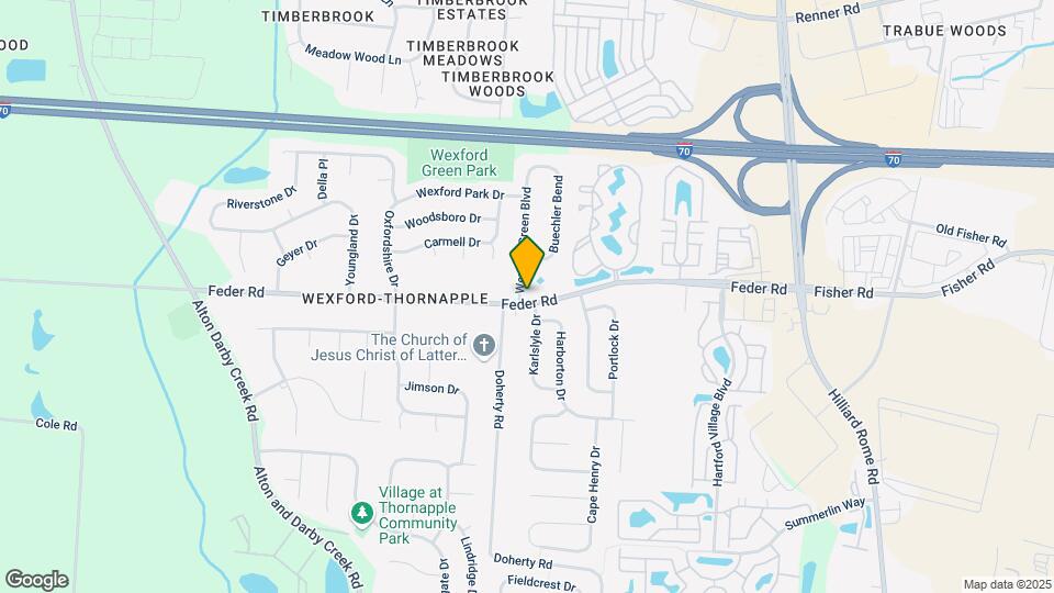 1064 Wexford Green Blvd Map and Location Details