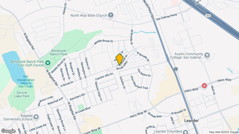 428 S Brook Dr Map and Location Details