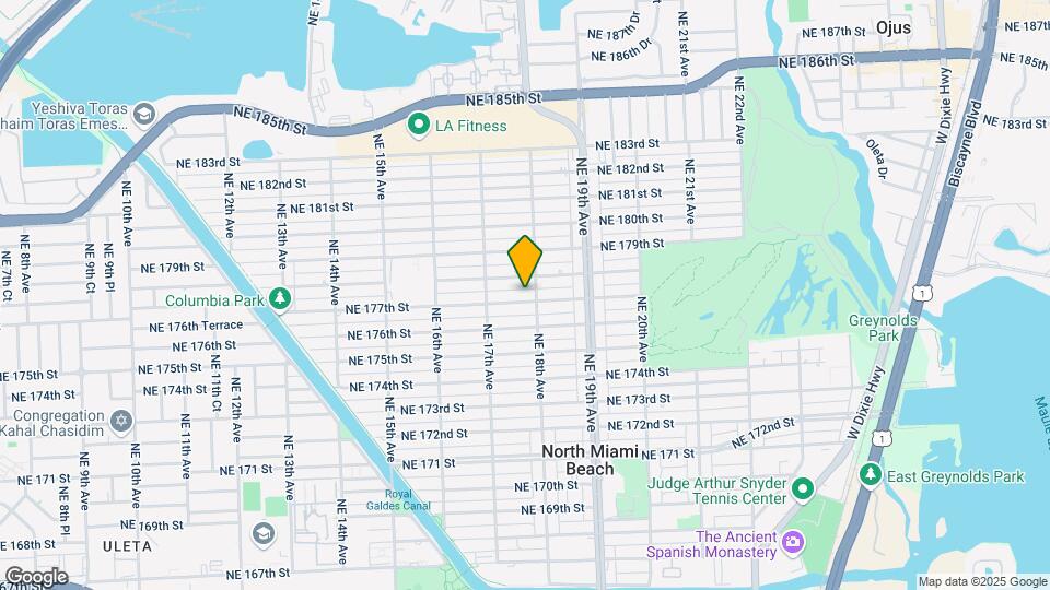 1787 NE 177th St Map and Location Details