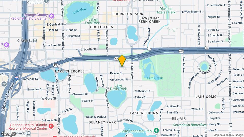 1008 Elmwood St Map and Location Details