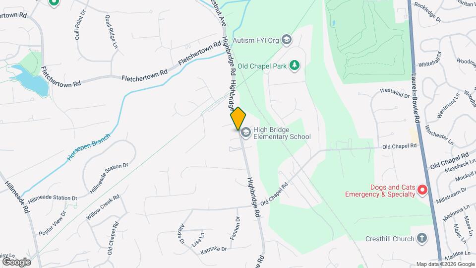 7022 Highbridge Rd Map and Location Details