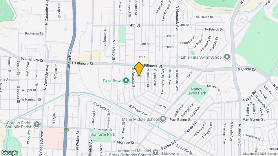 2912 Jon St Mapa y Detalles de la Ubicación