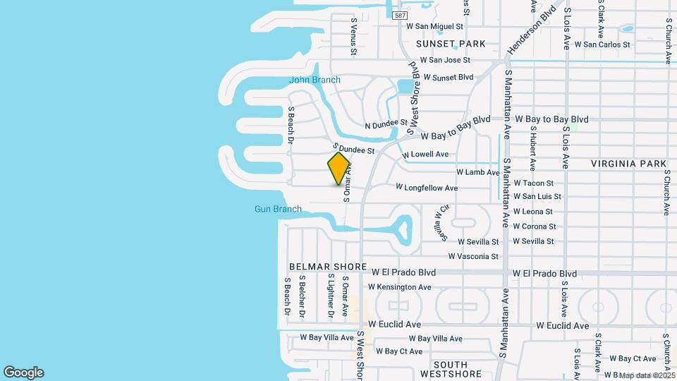 5006 W Longfellow Ave Map and Location Details