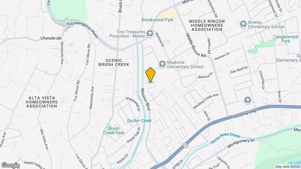 4440 Yukon Dr Map and Location Details