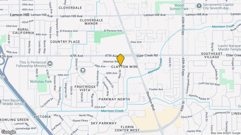 6431 Wire Dr Map and Location Details