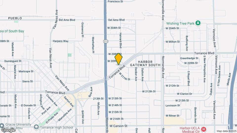 1605-1613 Torrance Blvd Mapa y Detalles de la Ubicación