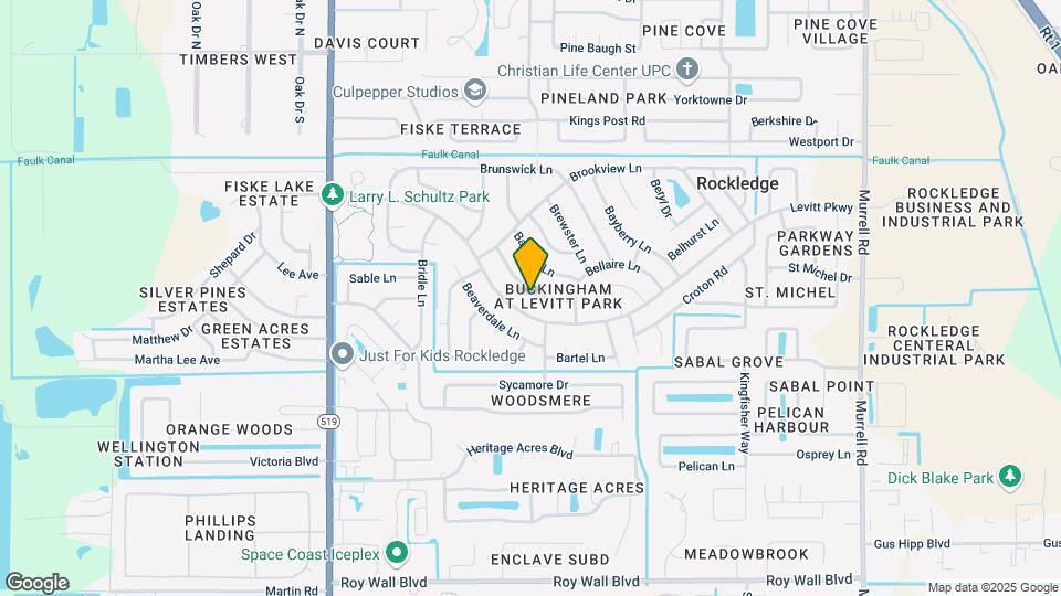 971 Beechfern Ln Map and Location Details