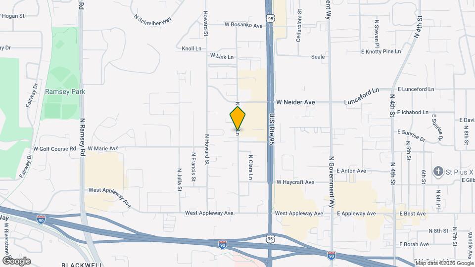 3127 N Fruitland Ln Mapa y Detalles de la Ubicación