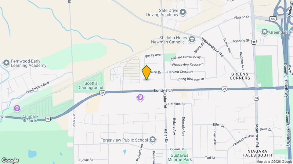 8414 Atack Ct Map and Location Details