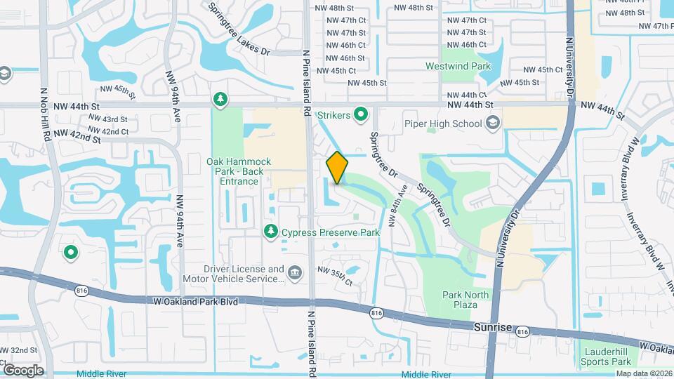 3932 NW 87th Ave Map and Location Details