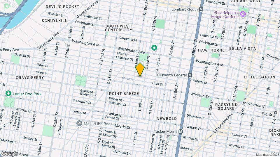 1816 Latona St Map and Location Details