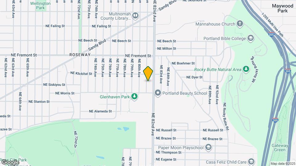 3202 NE 81st Ave Map and Location Details