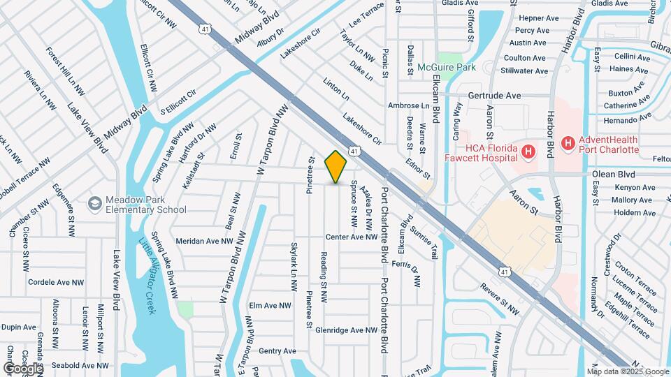 590 Ridgewood St NW Map and Location Details