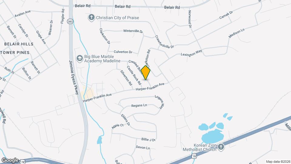 4605 Crested Butte Rd Map and Location Details