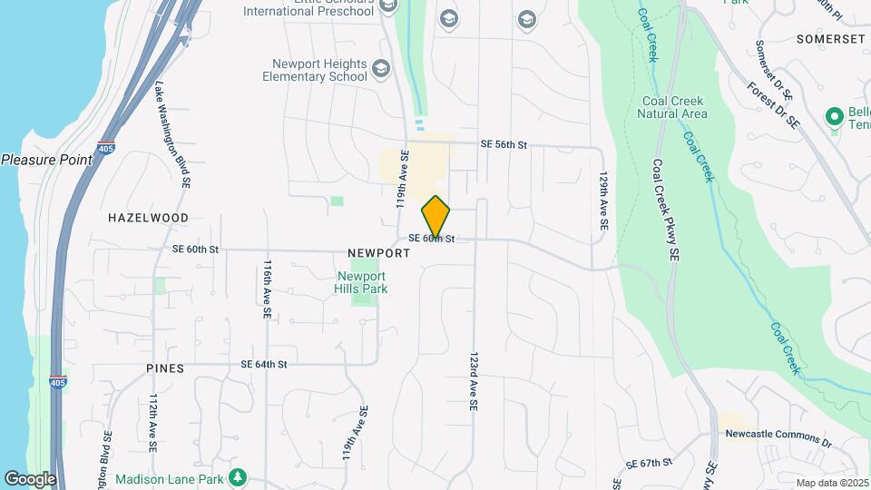 12121 SE 60th St Map and Location Details