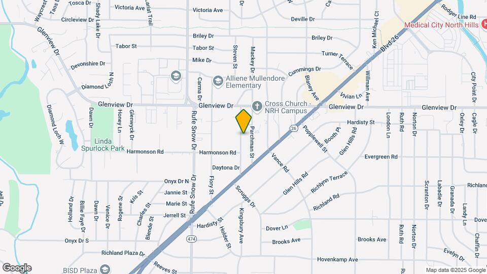 3924 Scruggs Dr Mapa y Detalles de la Ubicación