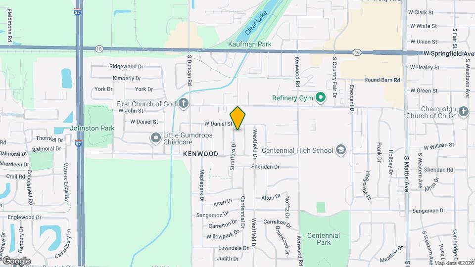 806 Stratford Dr Map and Location Details