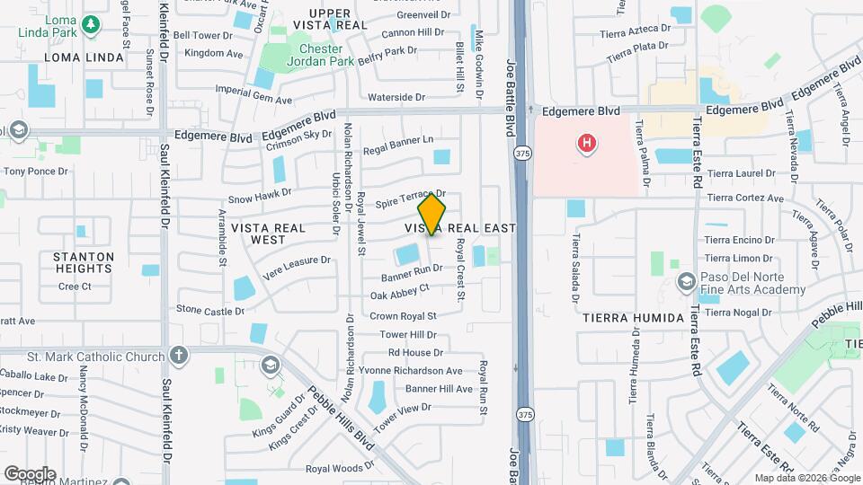 12029 Crown Woods Ct Map and Location Details