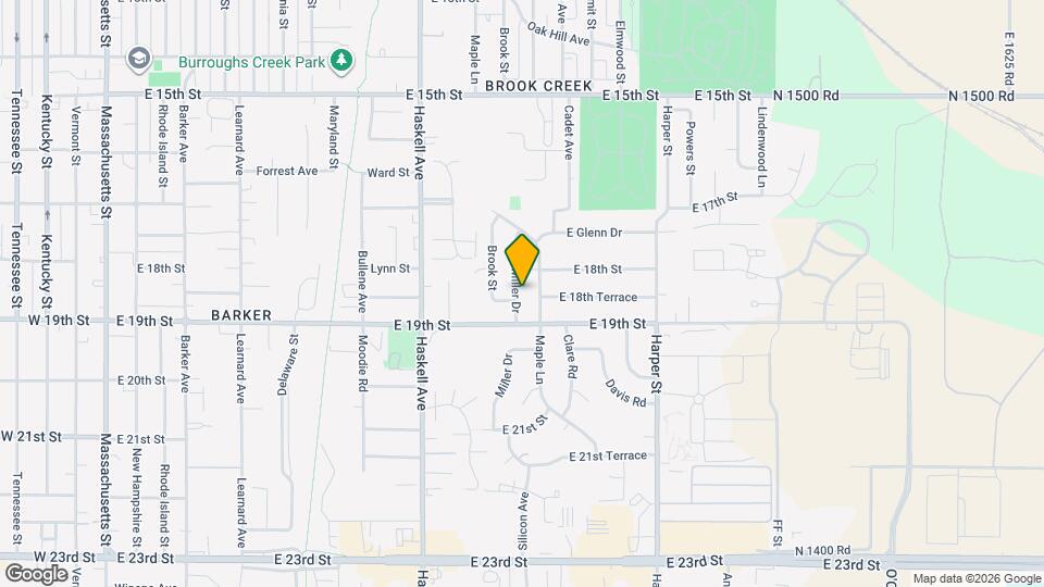 1816 Miller Dr Map and Location Details