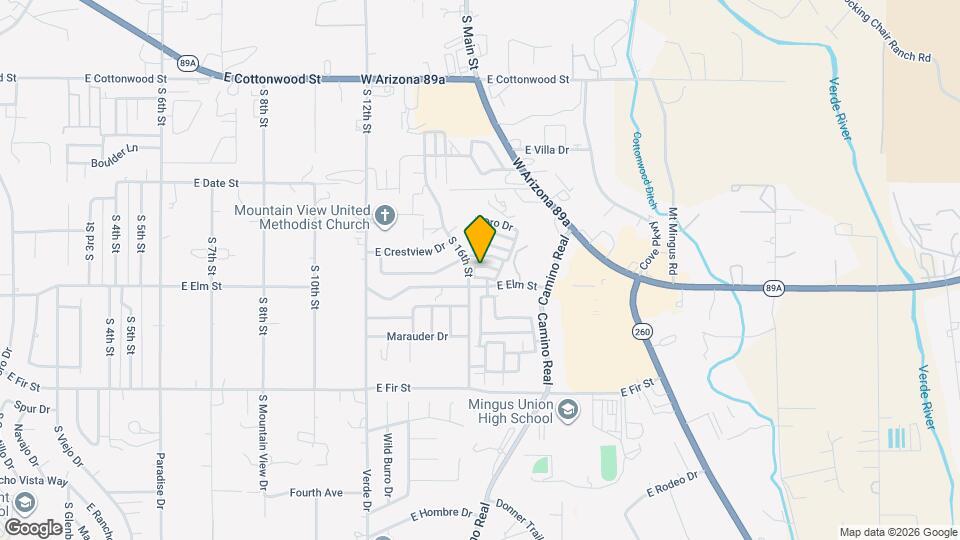 1665 Pinon Dr Map and Location Details