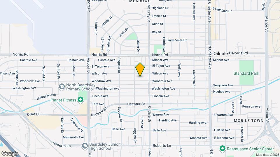 514 Woodrow Ave Map and Location Details