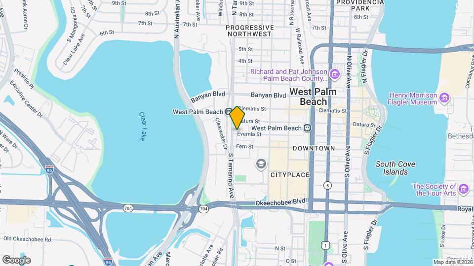 Evernia Station Apartments Map and Location Details