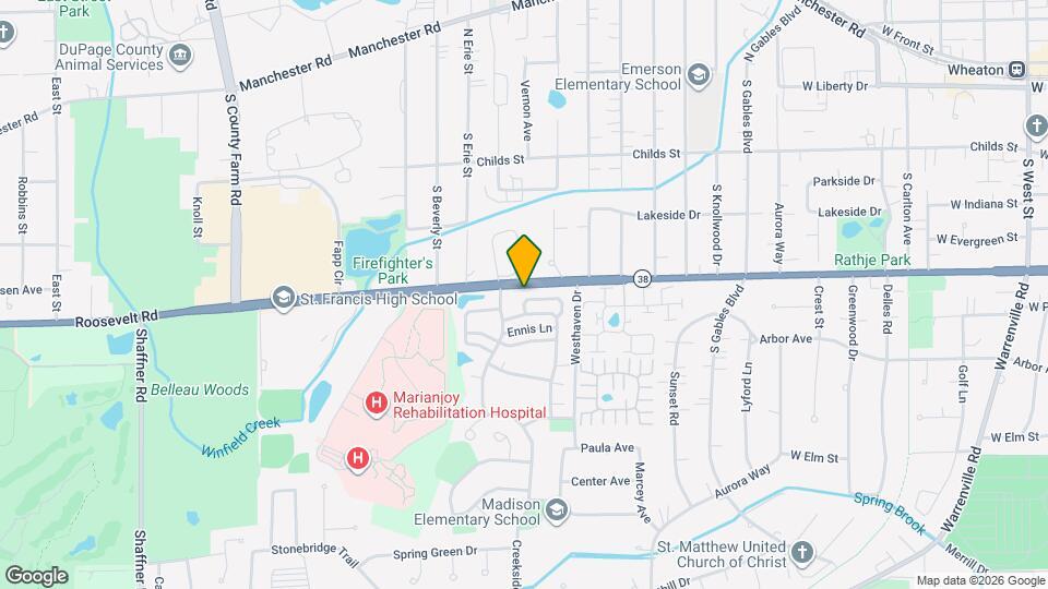 1671 Grosvenor Cir, Unit C Map and Location Details