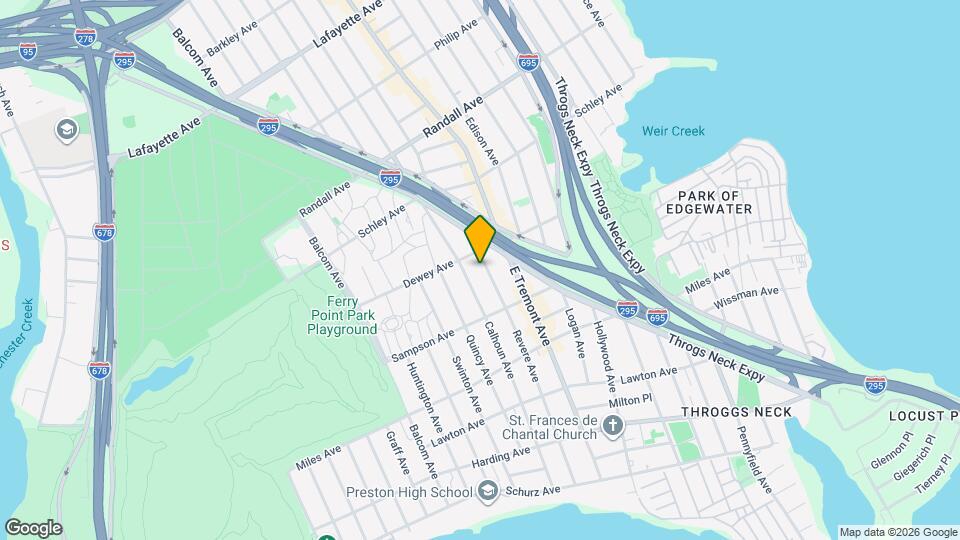 REVERE AVENUE, BRONX, Unit 1 Map and Location Details
