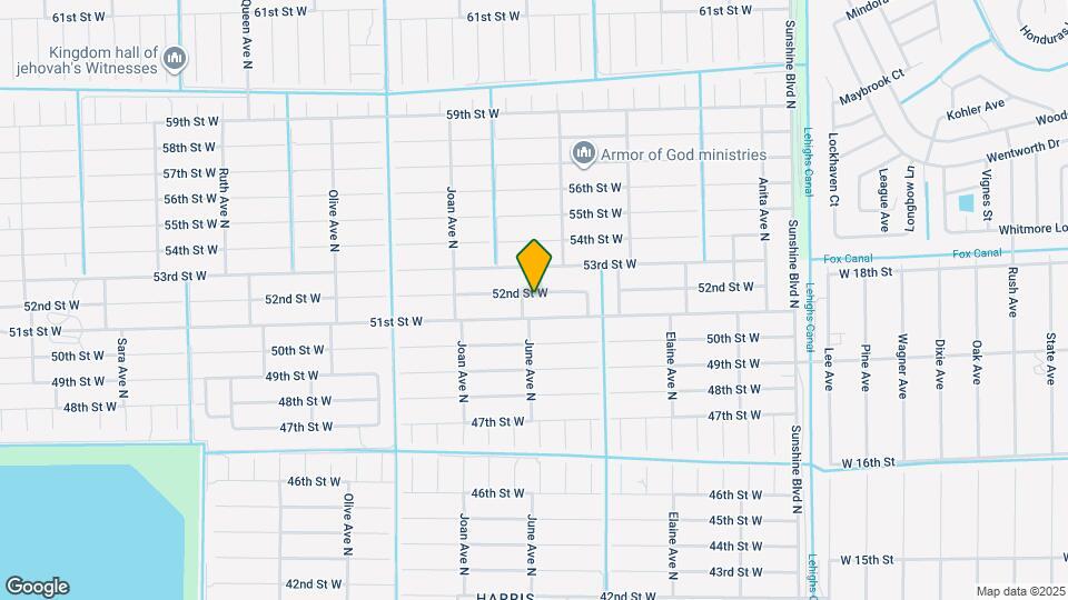 2819 52nd St W Map and Location Details