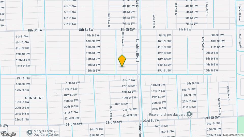 3118 15th St SW Map and Location Details