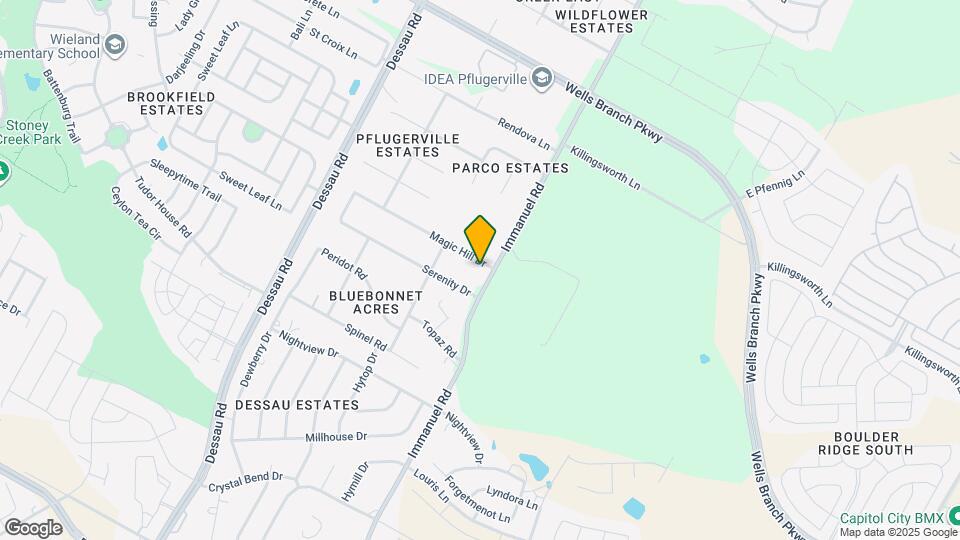 2005 Magic Hill Dr Map and Location Details