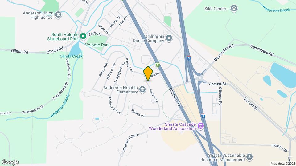 Manzanita Hills Apartments and Nearby Anderson Apartments For Rent