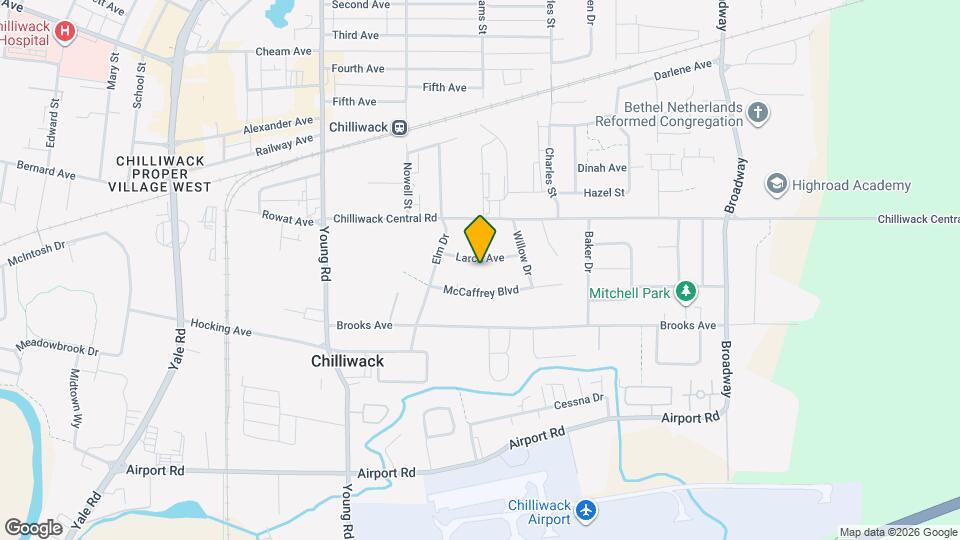 46190 LARCH Ave Map and Location Details