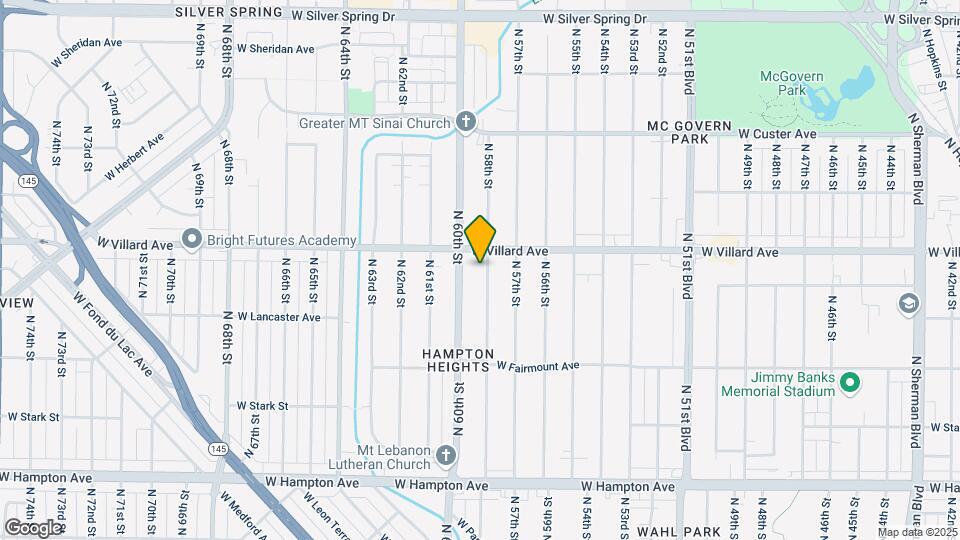 5163 N 58th St Map and Location Details