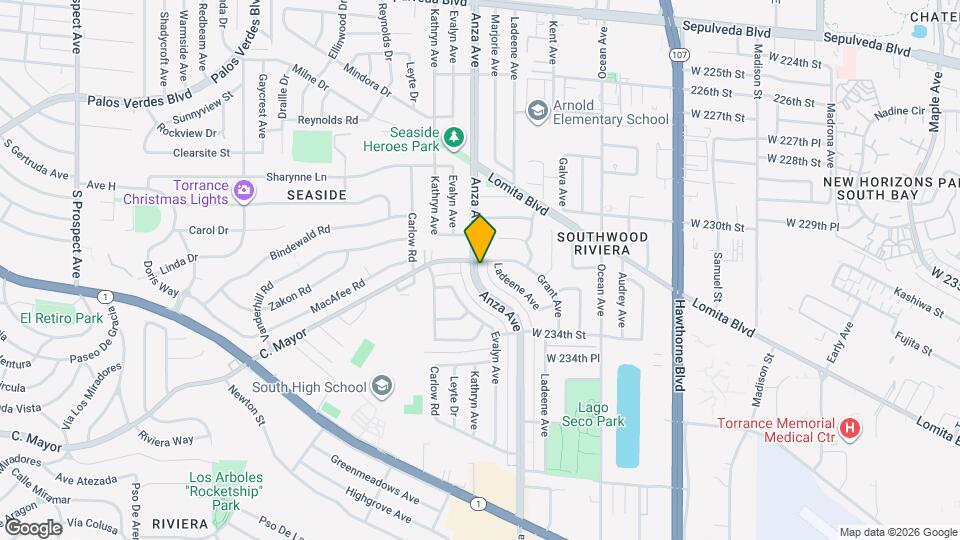 23136 Anza Ave Map and Location Details