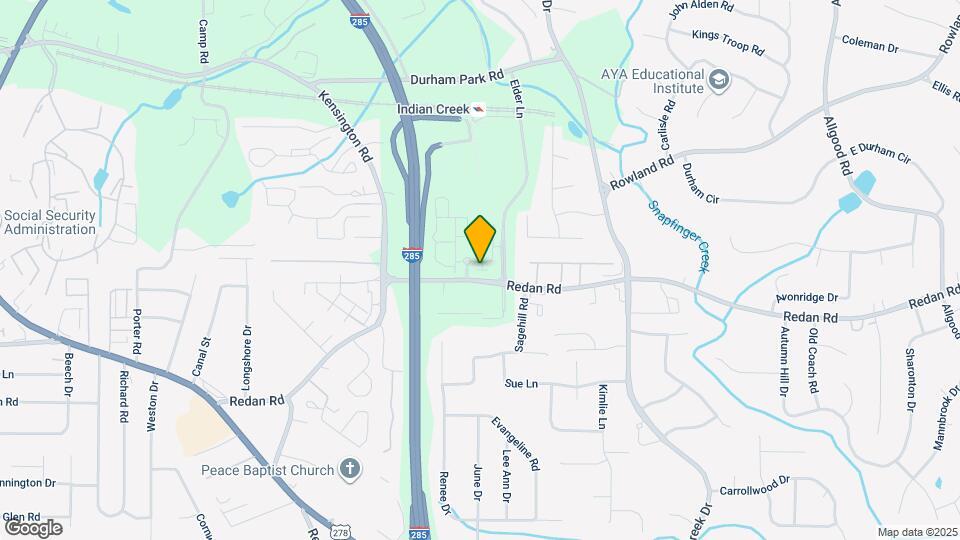 3960 Redan Rd Map and Location Details