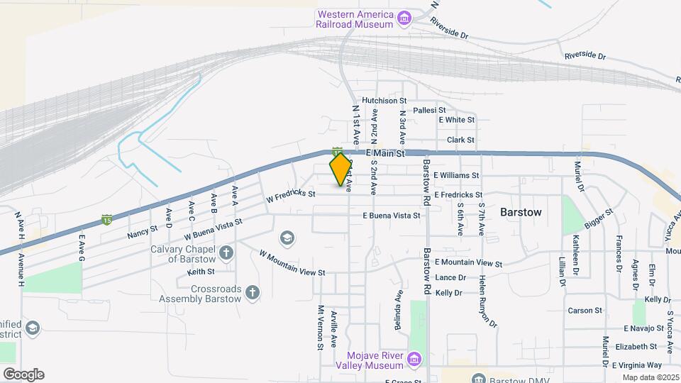 109 W Fredricks St Map and Location Details