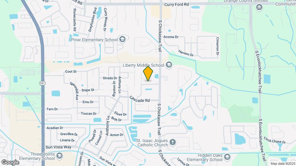 8231 Rain Forest Dr Map and Location Details