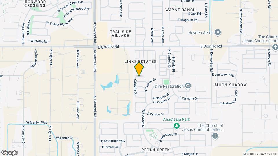 833 E Geona St Map and Location Details
