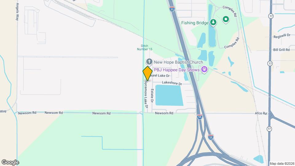 238 Sycamore Lake Dr Map and Location Details