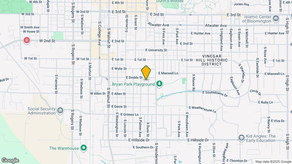 910 S Dunn St Map and Location Details
