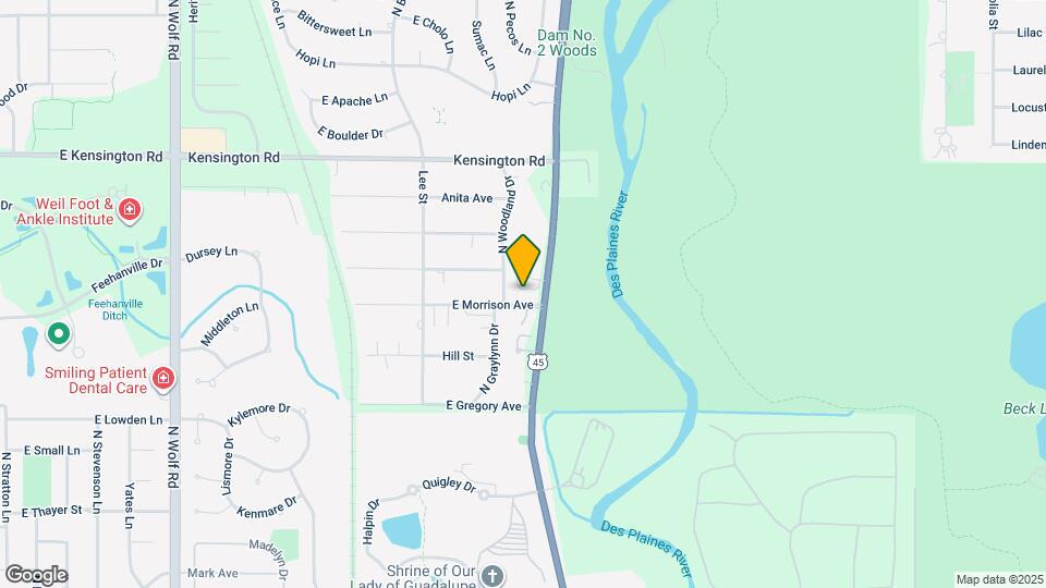 111 Creekbend Ct Map and Location Details