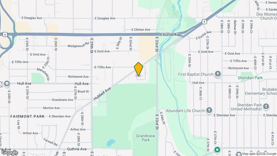 3200 Hull Ave Map and Location Details