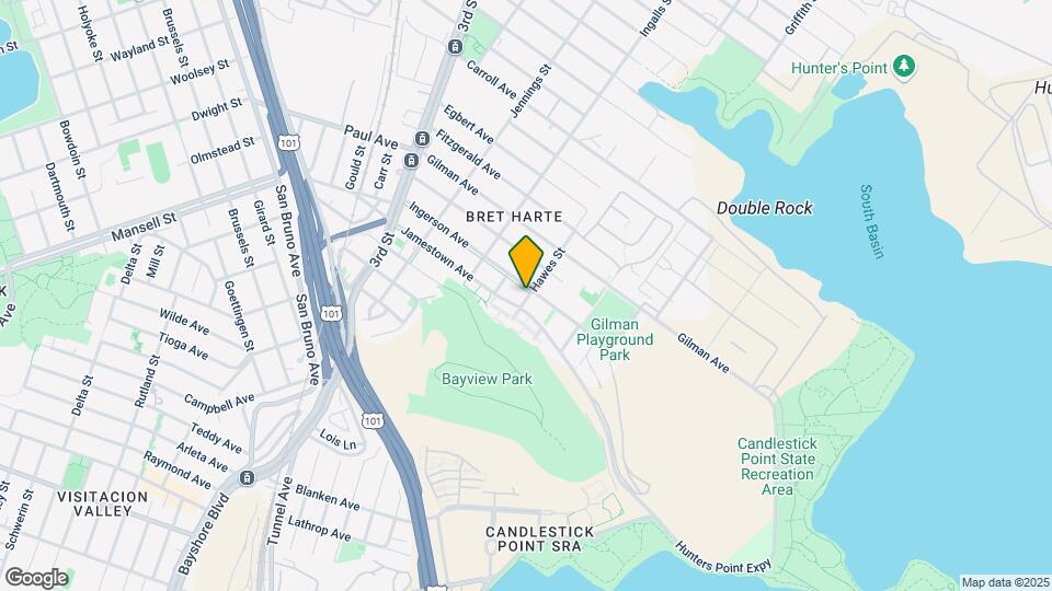 2906 Hawes St Map and Location Details